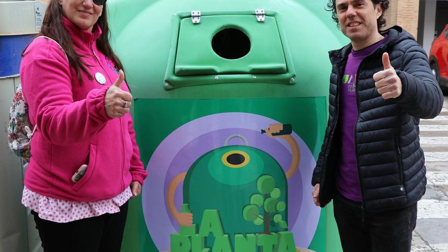 Ecovidrio y Llíria fomentan el reciclado de envases de vidrio en Fallas