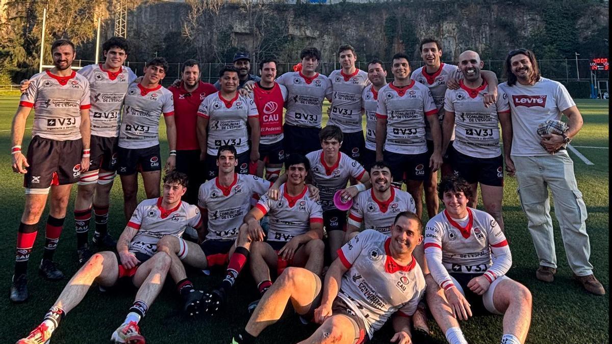 El CAU Rugby Valencia cerró la primera fase de la División de Honor B con un mensaje rotundo al resto de aspirantes al ascenso.