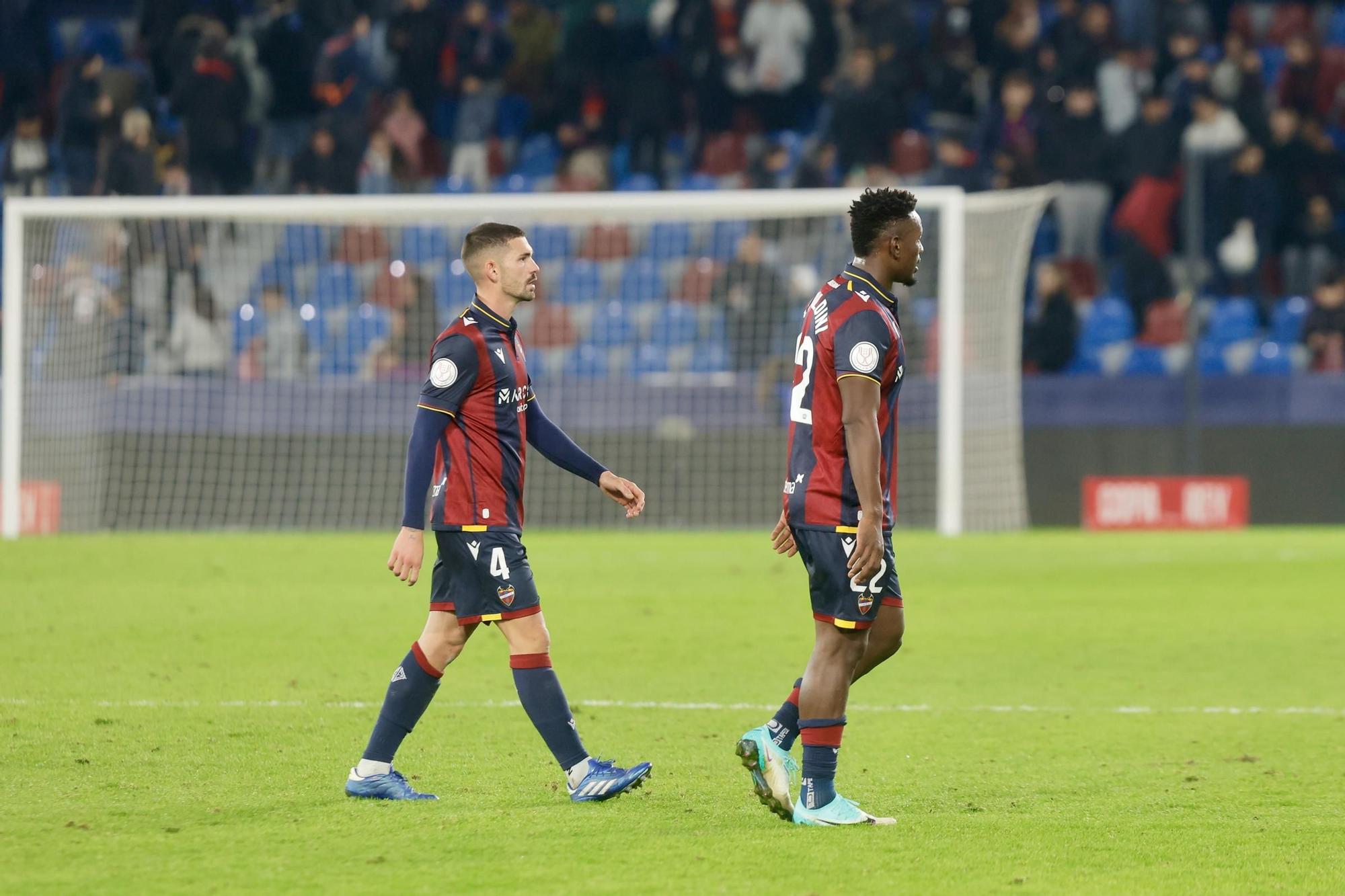 Partido de Copa del REy entre el Levante UD y el SD Amorebieta en imágenes