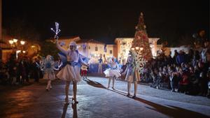 Desfile de navidad en Port Aventura.