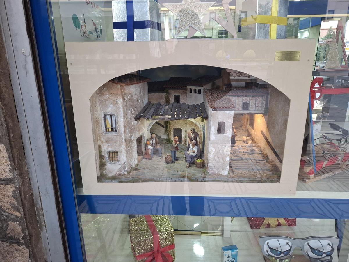 Belén decoración 'Ópticas Poveda', Pozuelo