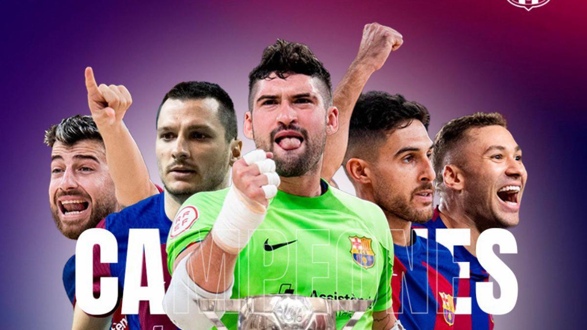 El Barça, campeón en Cartagena