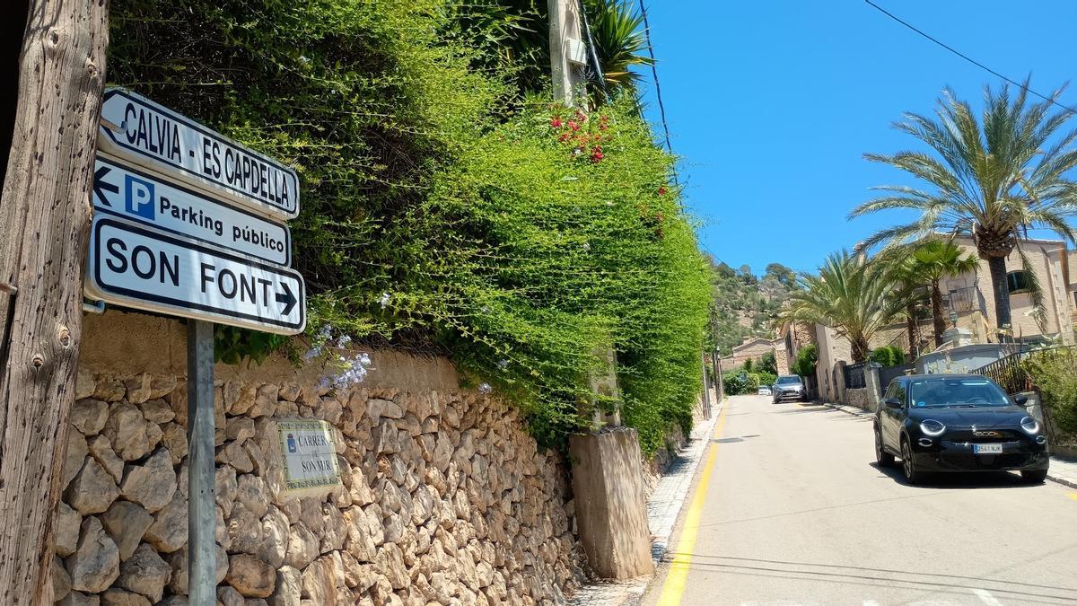 Así es la urbanización de Son Font, en Calvià vila