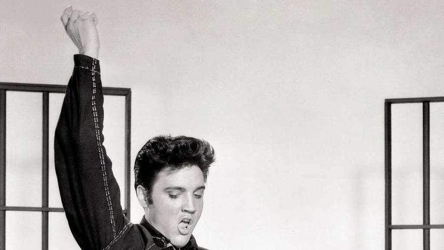 Elvis Presley en 1957.