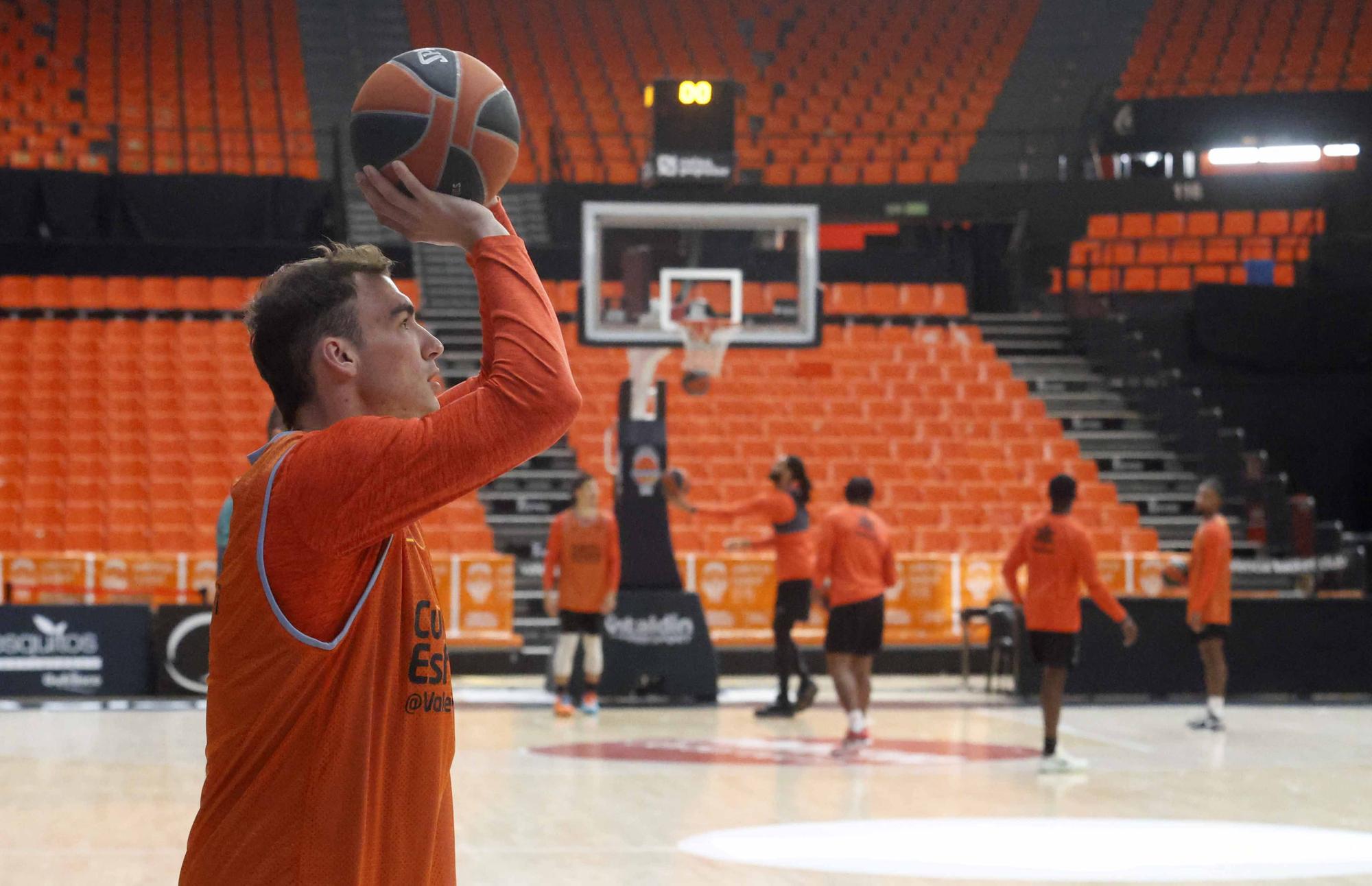 Entrenamiento Valencia Basket Club