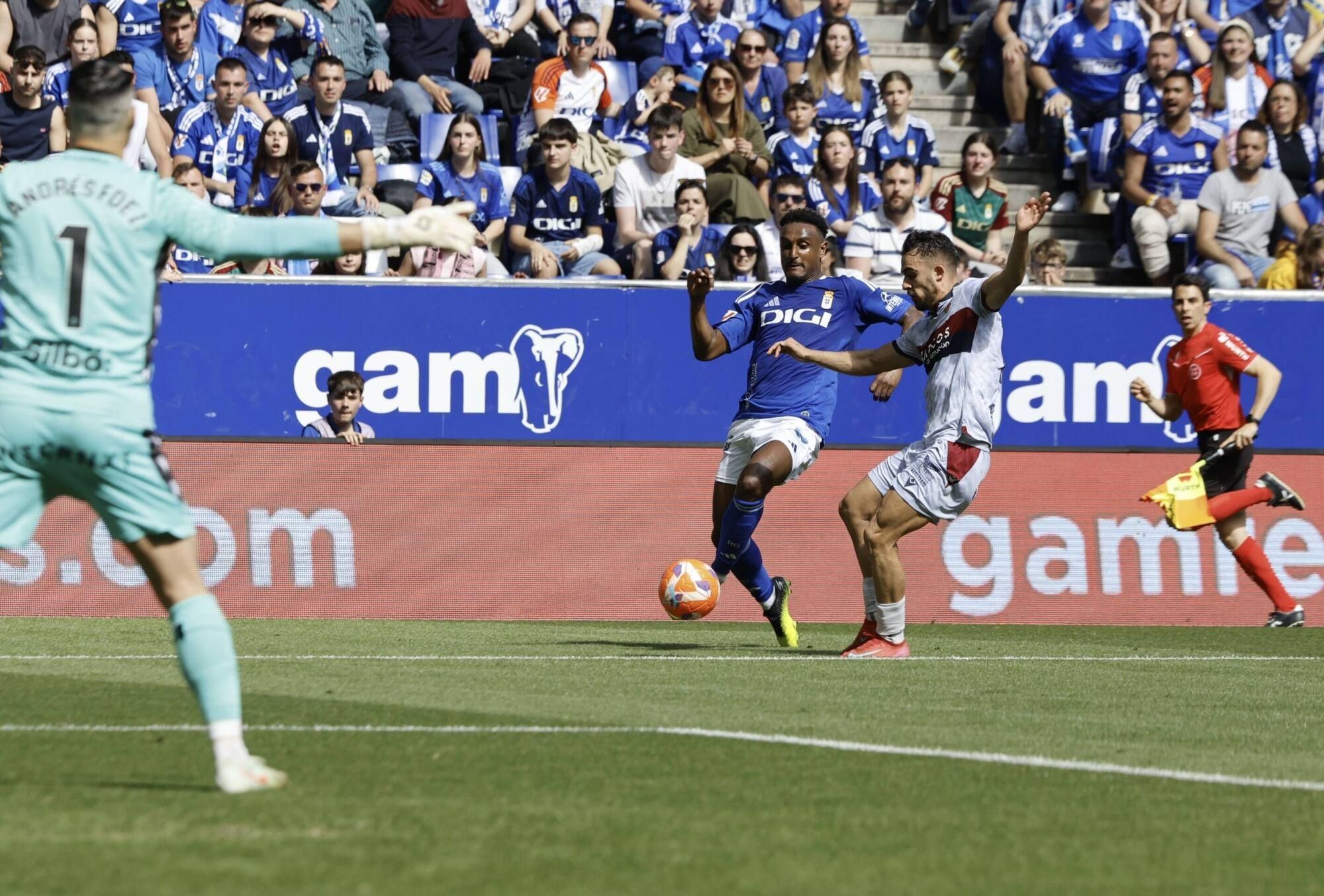 Así fue el partido entre el Oviedo y el Levante