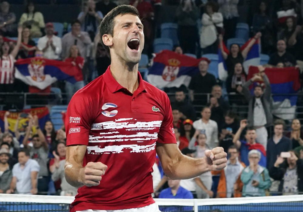 Serbia gana a España la Copa ATP