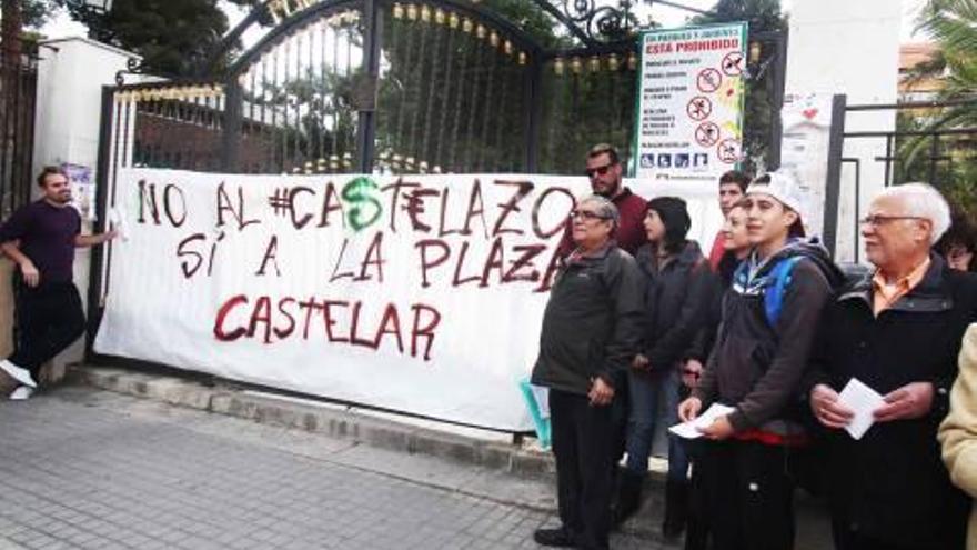 La plataforma prepara una manifestación contra la reforma de la plaza Castelar