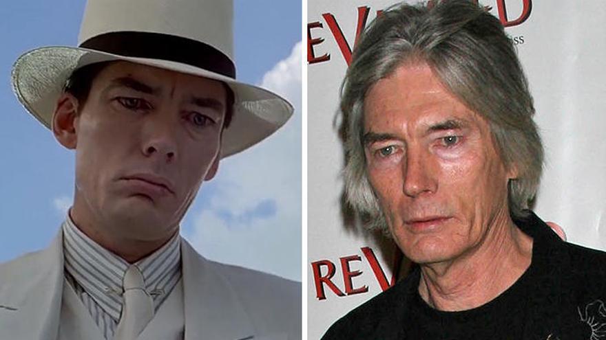 Billy Drago, en &#039;Los intocables&#039; y en una foto de archivo.