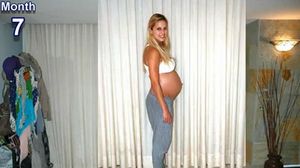 Osher Grencel i Tomer van fer mil fotos de tot el seu embaràs.