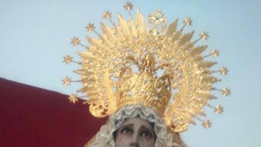 Imagen de la Virgen de los Dolores del Trabuco.