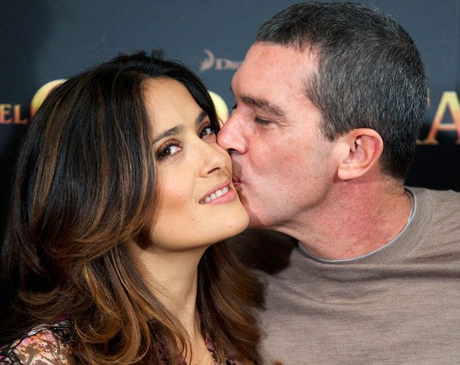Salma Hayek y Antonio Banderas