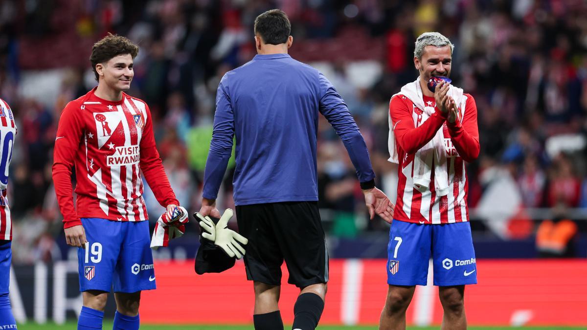 Julián, tras la victoria del Atlético ante el Athletic Club