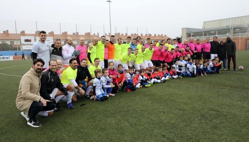 Partido solidario en el campo César Láinez