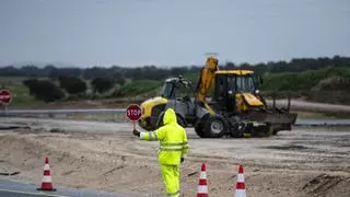 La M-30 de Cáceres se aleja del calendario previsto por las lluvias tras 3 años de obras