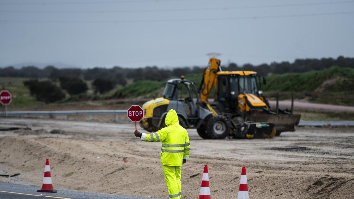 Galería | Así avanzan las obras de la variante de Malpartida de Cáceres
