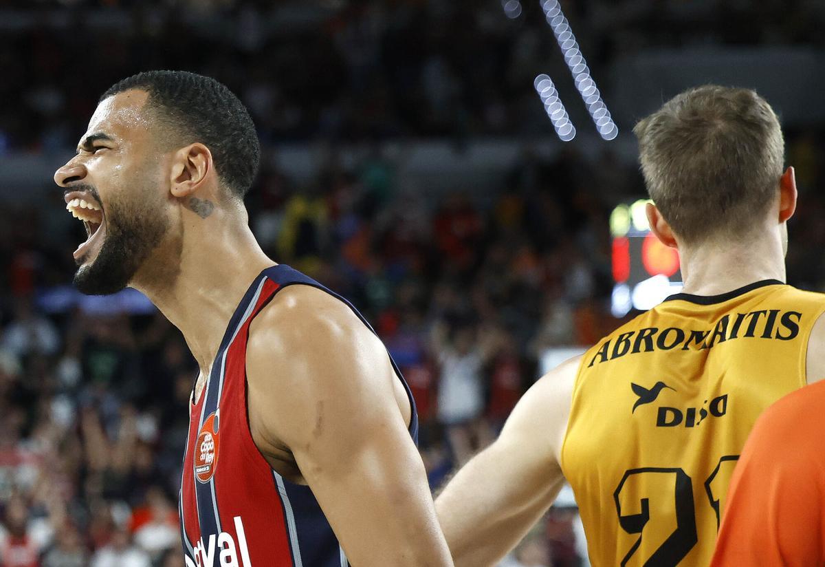 Copa del Rey, partido de cuartos de final del CB Canarias contra el Kosner Baskonia