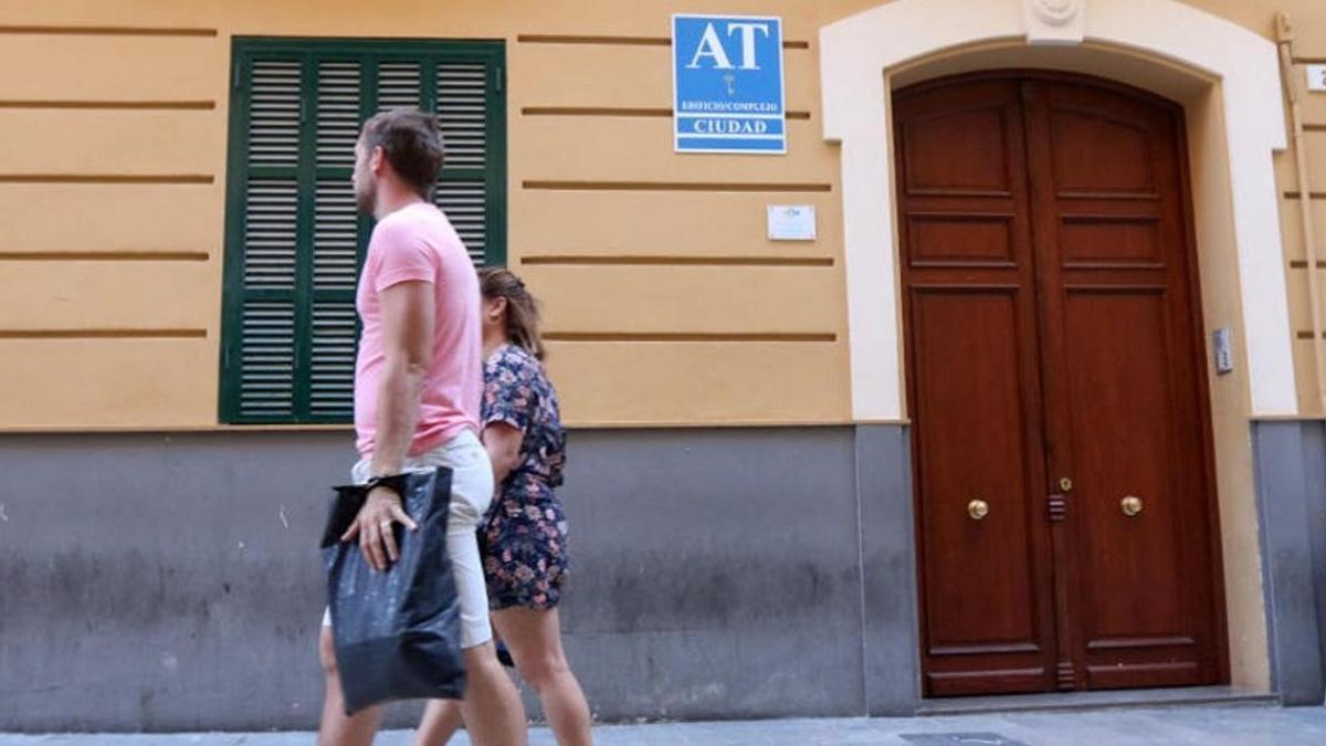 Una vivienda turística en el Centro de Málaga.