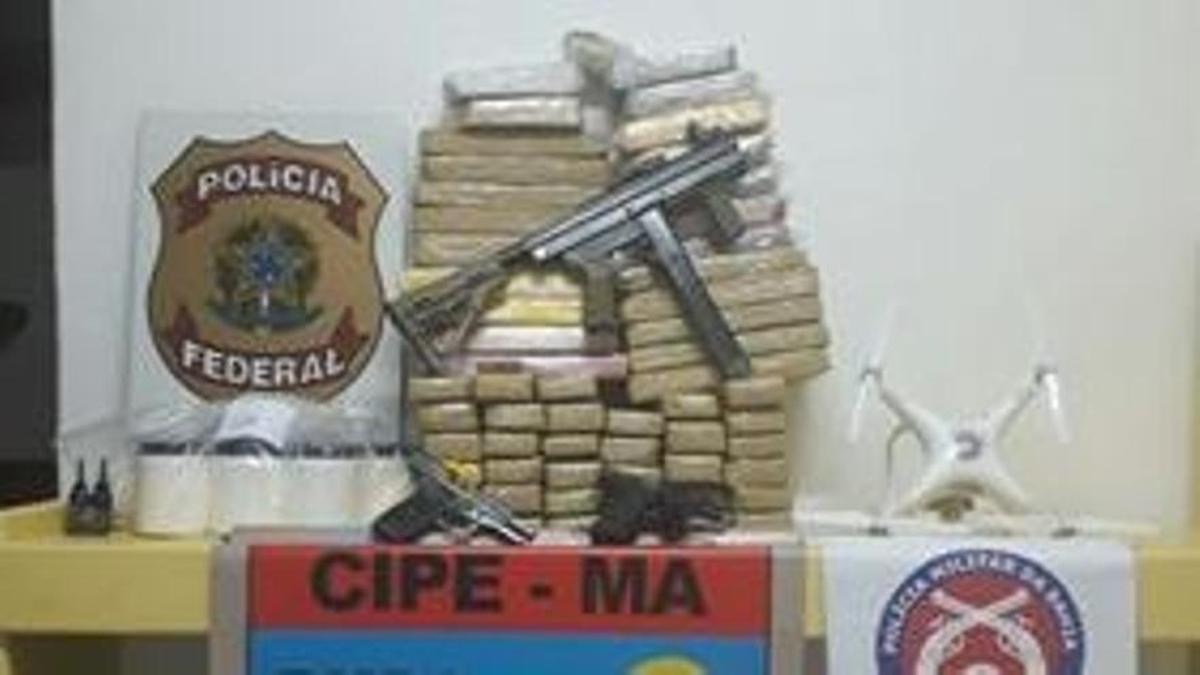Drogas y armas incautadas en 2017 en la isla del chef mallorquín.