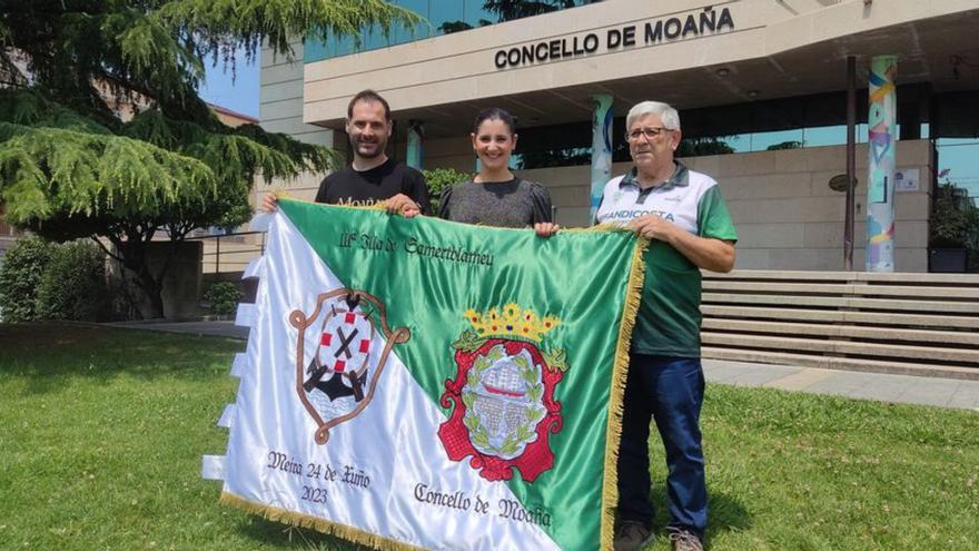 Rubén Viéitez, Leticia Santos y Rosendo Moreira. |  // S. ÁLVAREZ