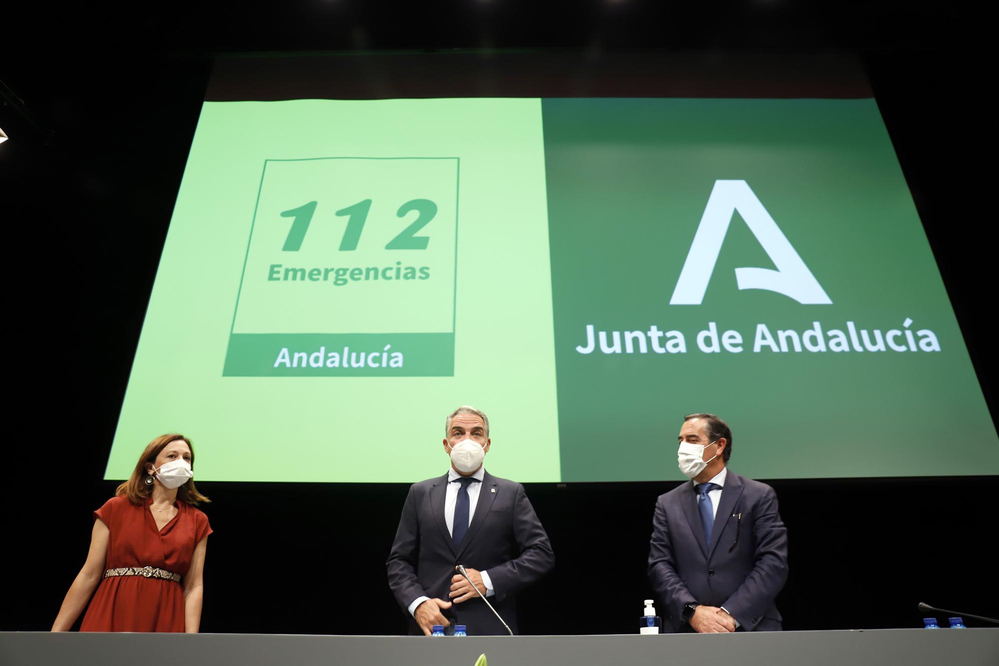Gala del XX Aniversario del Servicio de Emergencias 112 en Andalucía