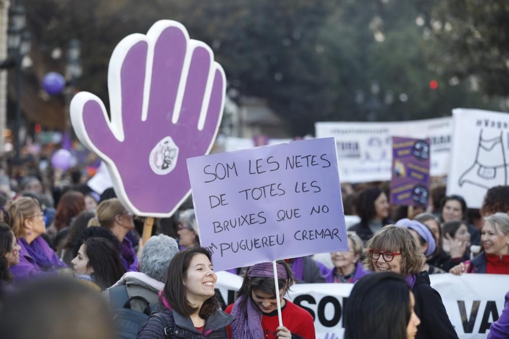 Manifestación del Día de la Mujer en València