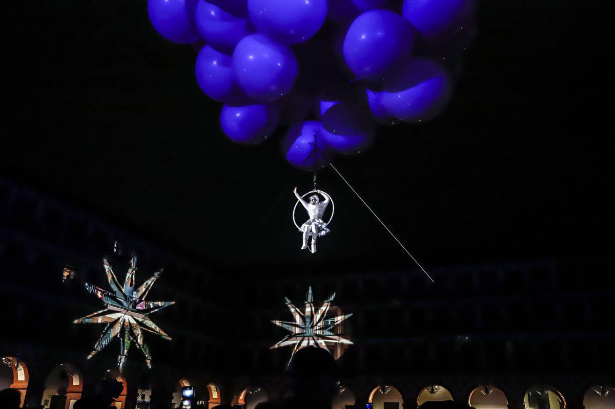 El espectáculo Musa de Lunas de La Corredera, en imágenes