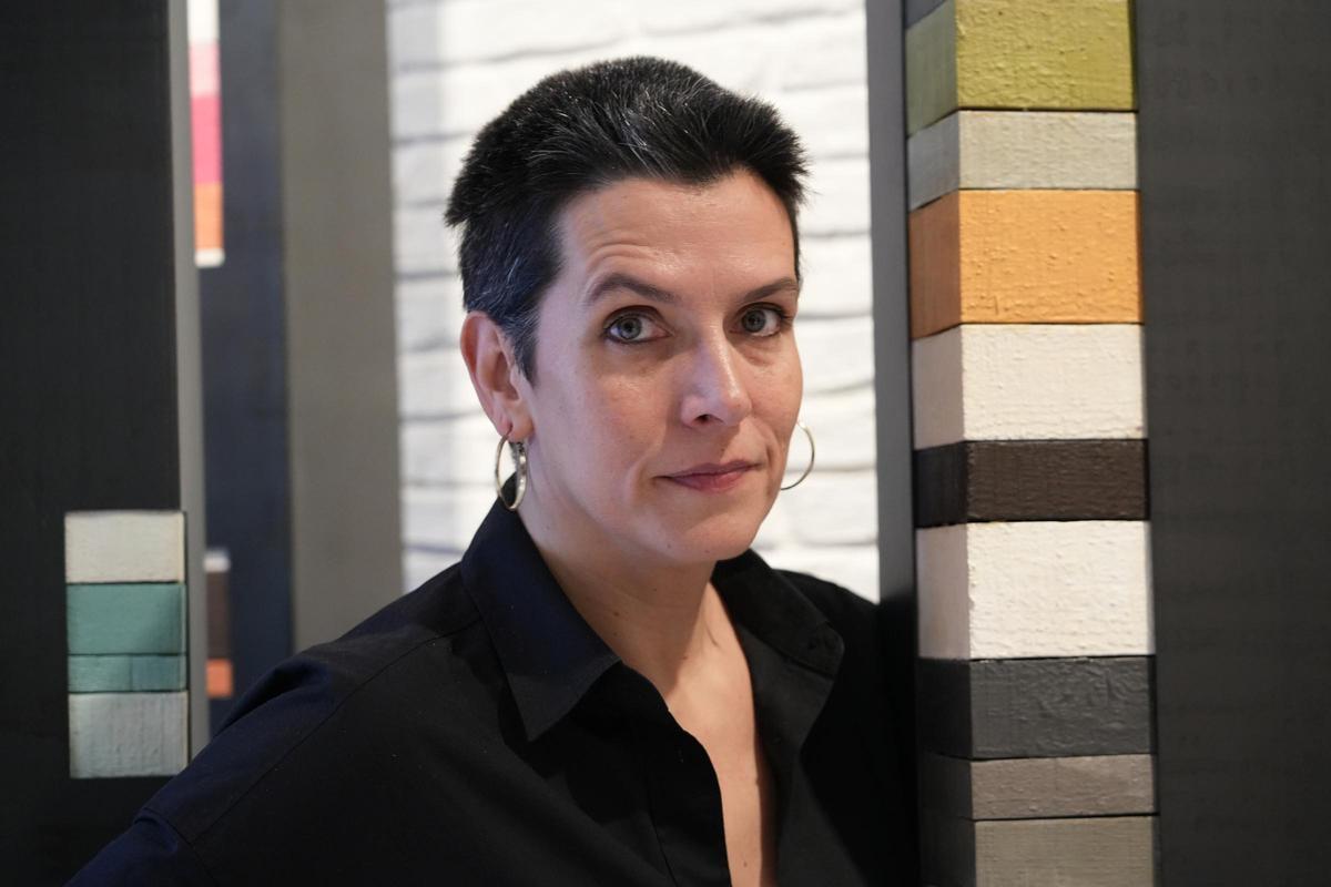 L'escriptora Carlota Gurt a Barcelona