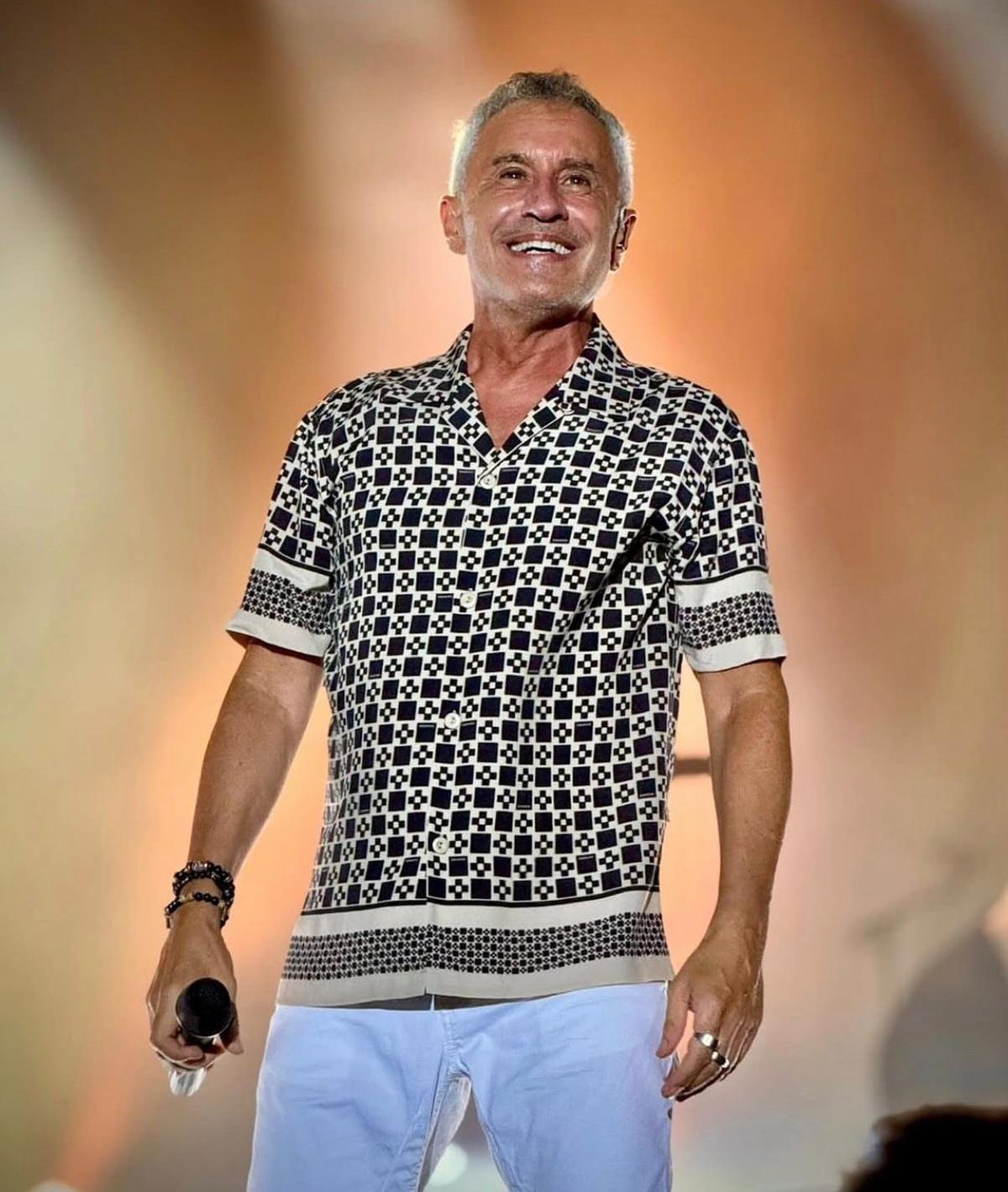Sergio Dalma lleva casi 40 años sobre los escenarios