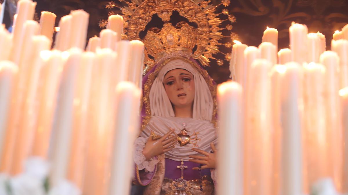 Virgen de la hermandad de la Misericordia.