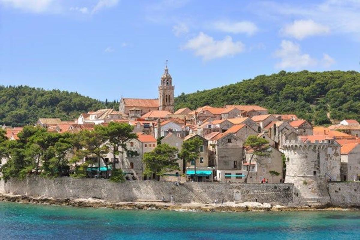 La isla de Korcula, Croacia