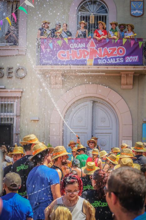 Chupinazo de las fiestas en Rojales