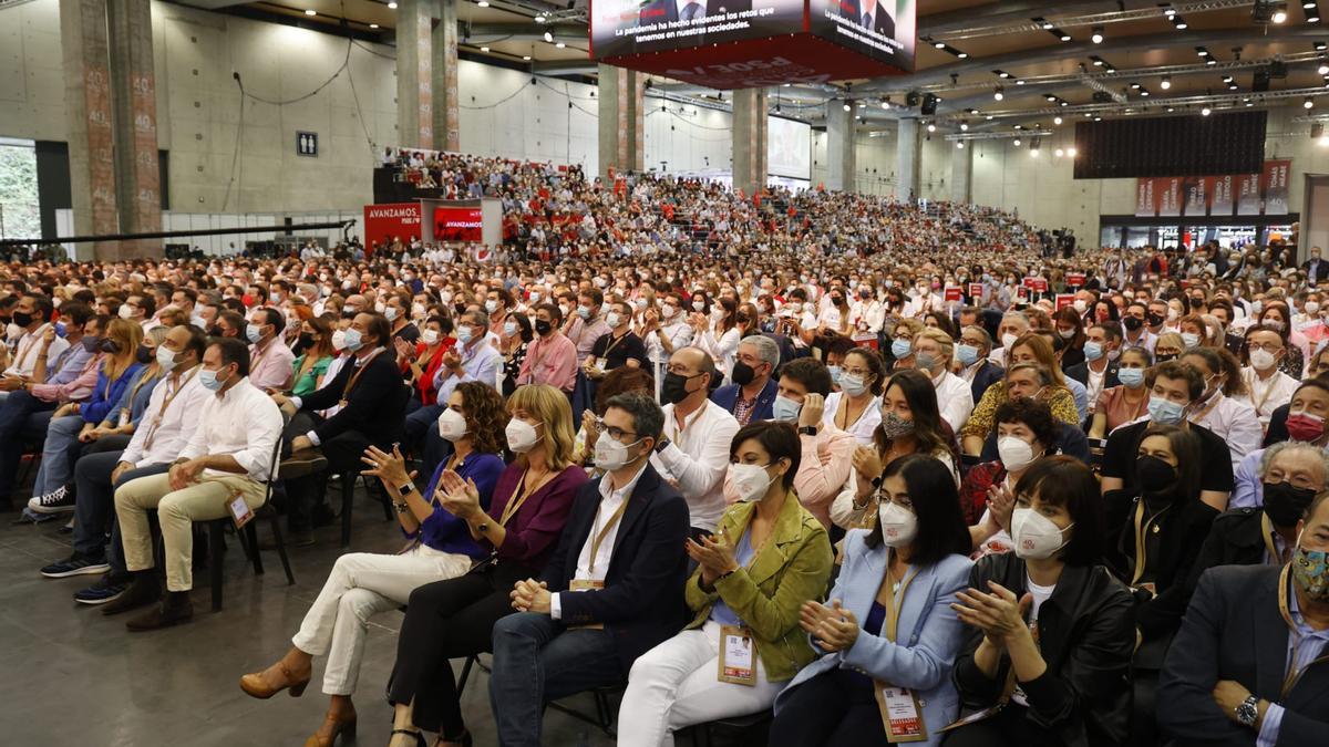 Las imágenes del 40º Congreso Federal del PSOE que se celebra en València