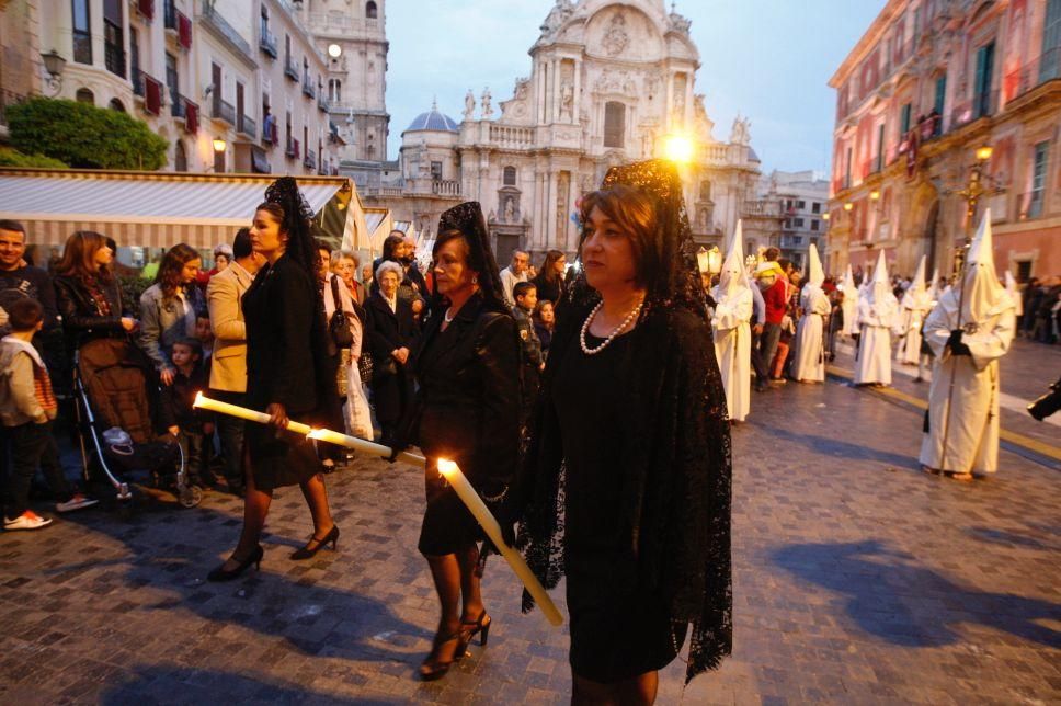 Procesión del Yacente en Murcia