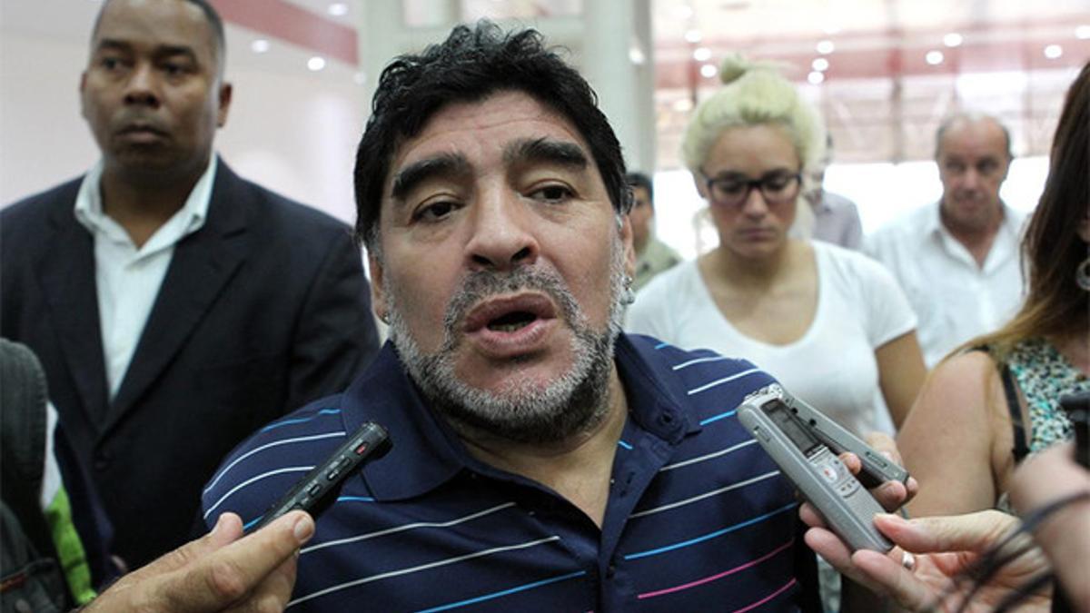 Maradona cargó contra Blatter