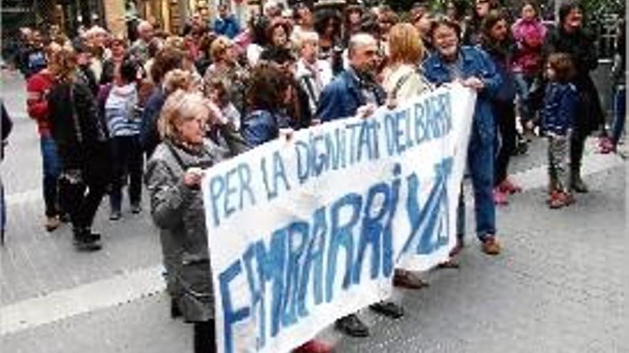 Els veïns del Barri Vell d&#039;Olot es manifesten contra la degradació de la zona