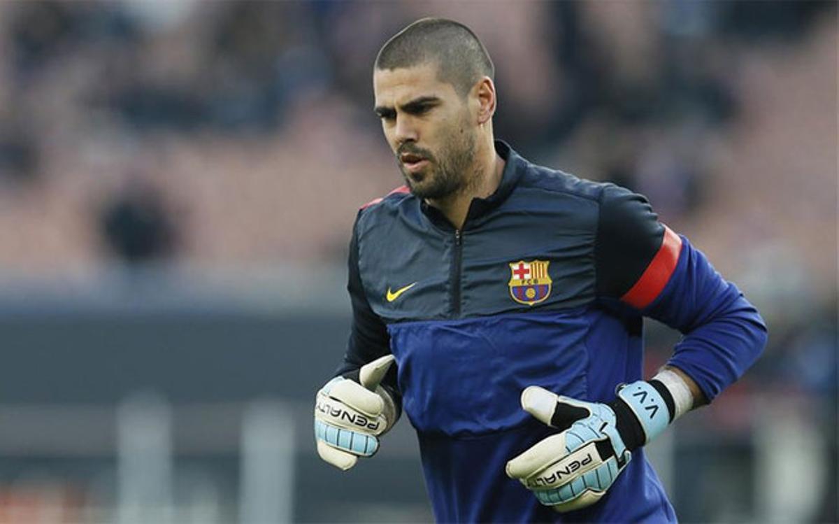 Víctor Valdés no pasó la revisión médica en Mónaco