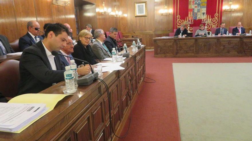 Sesión plenaria de la Diputación de Zamora
