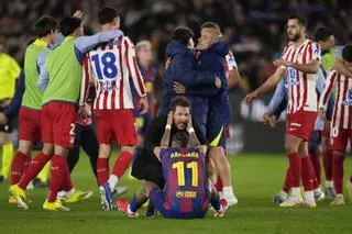 Copa del Rey: Barcelona - Atlético de Madrid, en imágenes