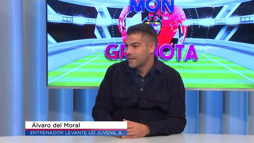 MON GRANOTA | Álvaro del Moral, técnico del juvenil del Levante UD, protagonista en Món Granota