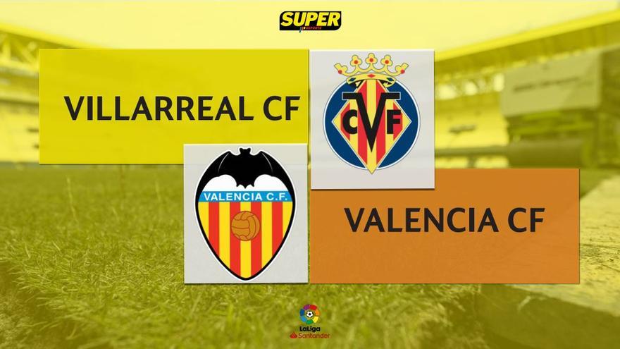 Valencia c. f. contra villarreal