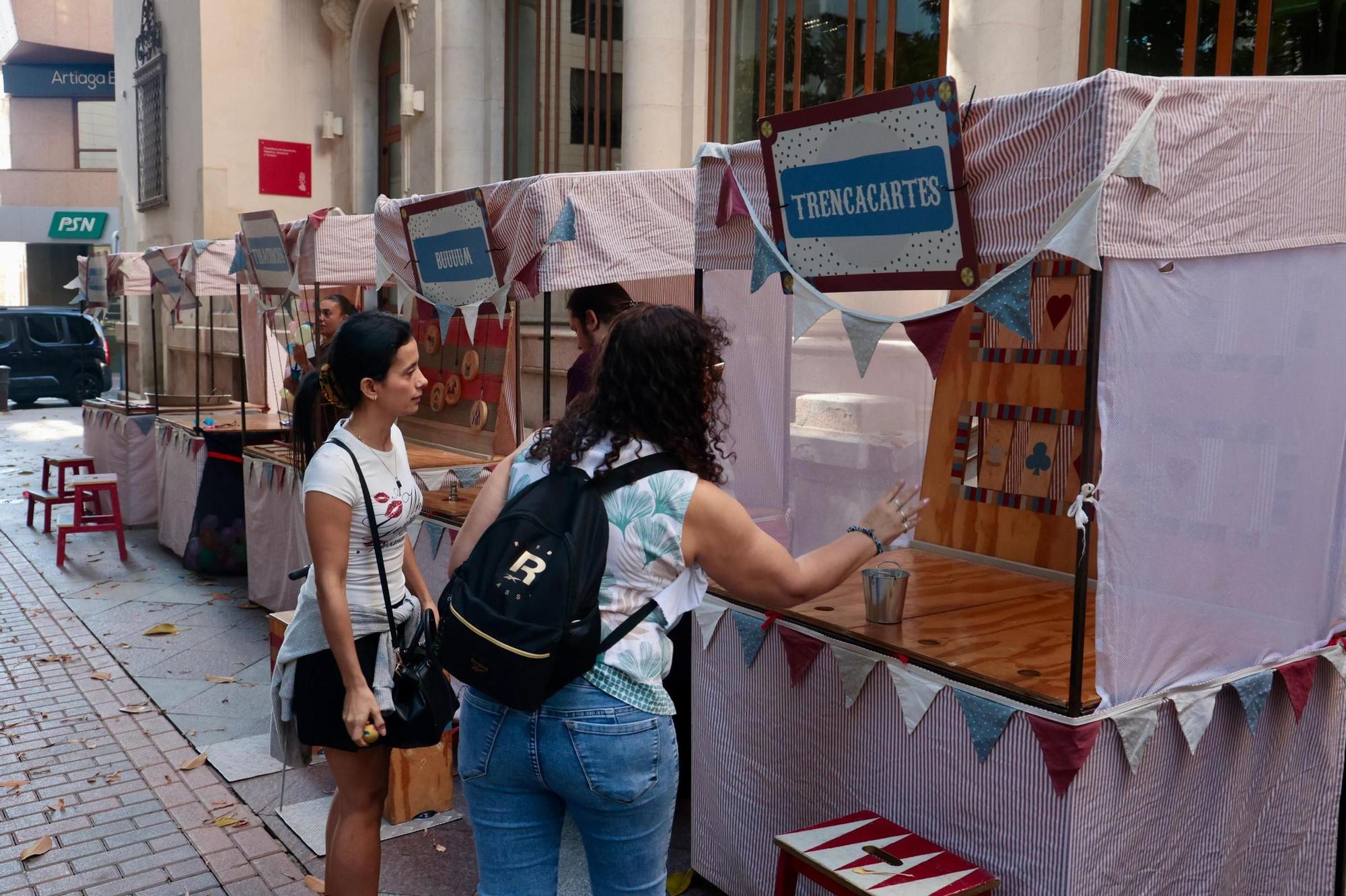 Actos 9 octubre, plaza Gabriel Miró