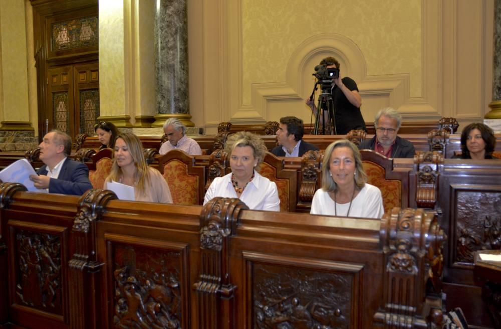 Pleno ordinario en A Coruña septiembre 2017