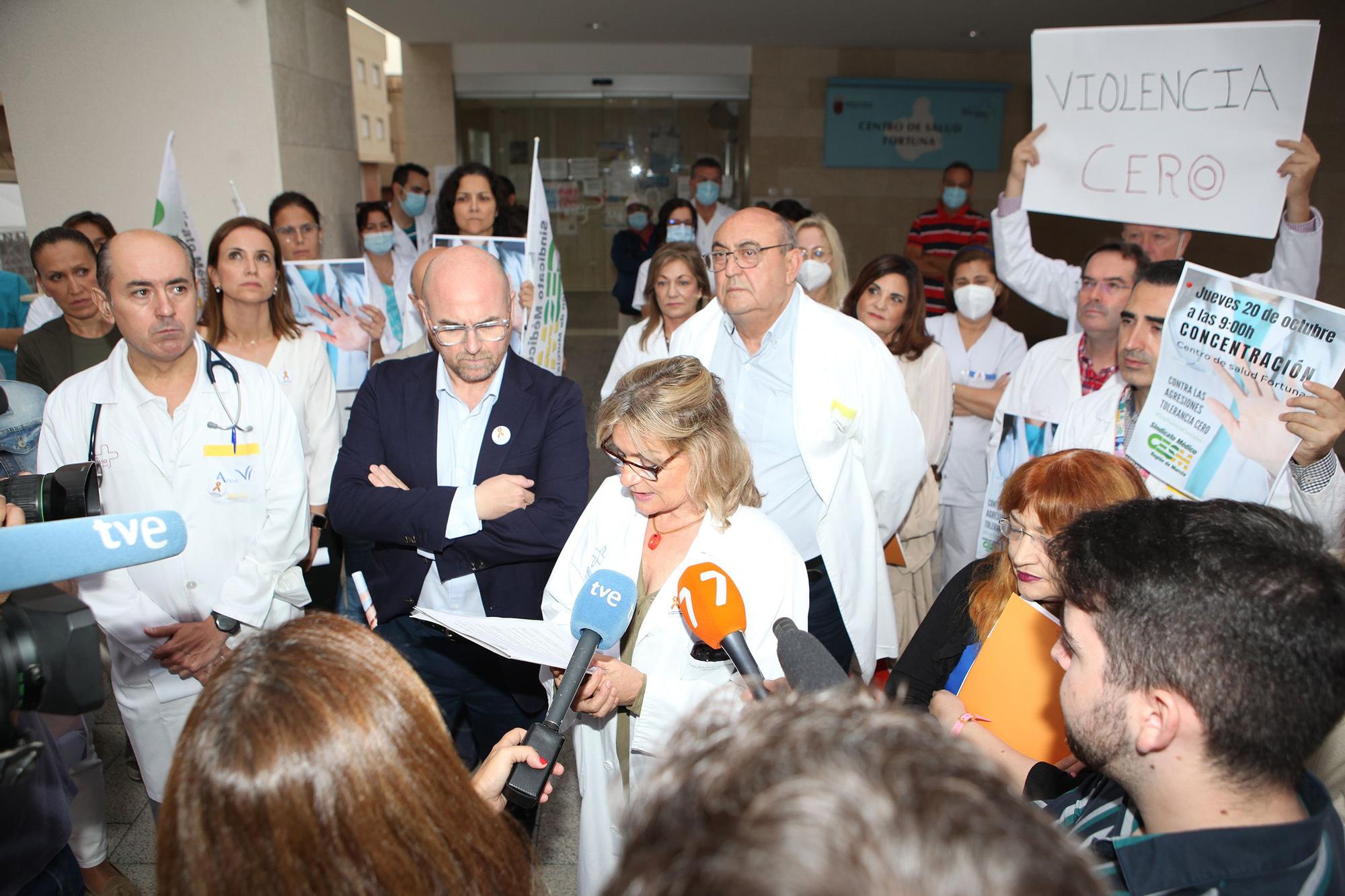 Concentraciones de los sanitarios de la Región contra las agresiones