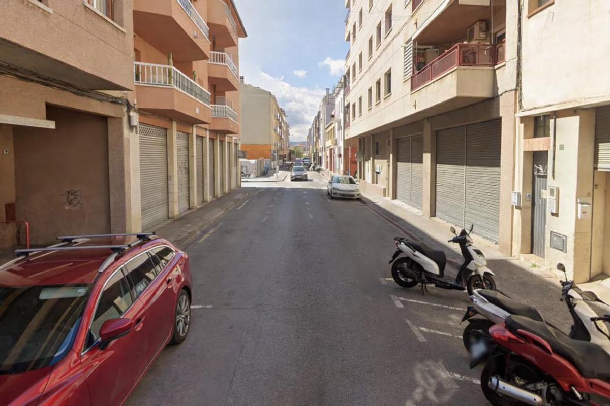 La zona del carrer Sant Isidre de Girona on ha tingut lloc l'atropellament.