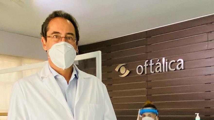 Oftalica aplica todas las medidas de de higiene para ser una clinica segura