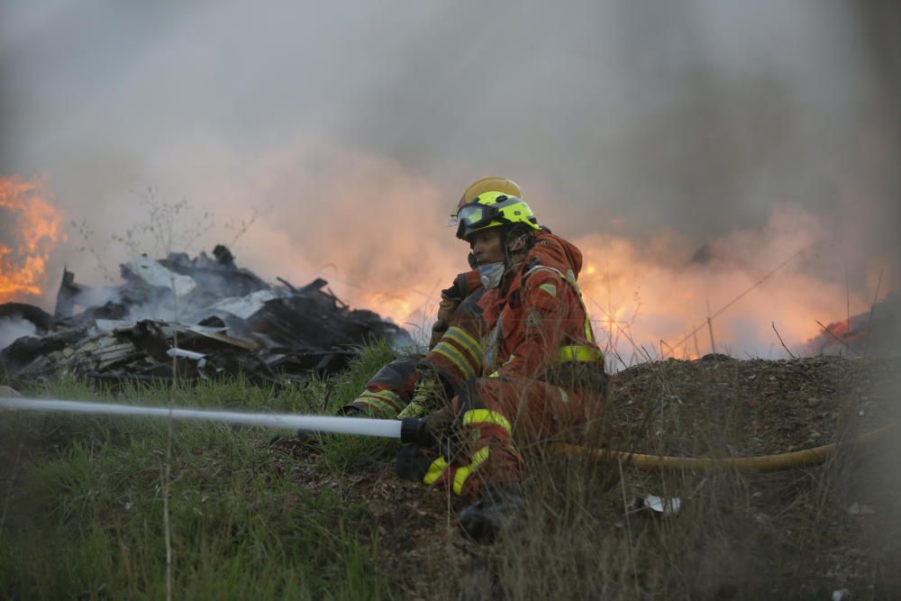 Incendio en Gemersa