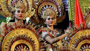 Bailarinas balinesas.