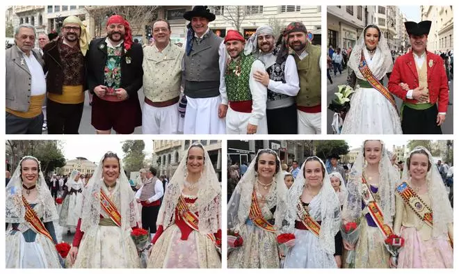 Las Fallas en la Ofrenda de San Vicente Ferrer 2024 (2/4)