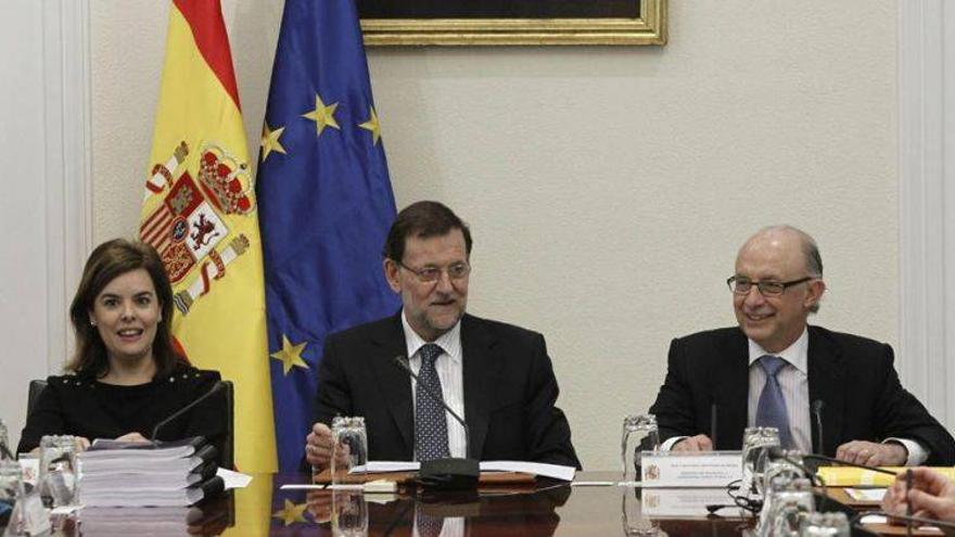 Rajoy supervisa los trabajos de la Comisión para la Reforma de la Administración